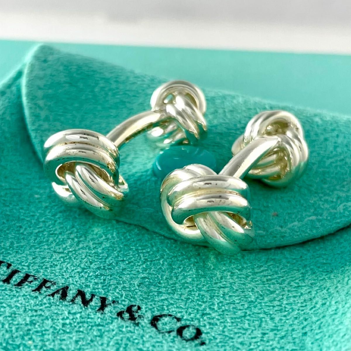 ティファニー シルバー 925 ツイスト ノット カフス WL 1 fe