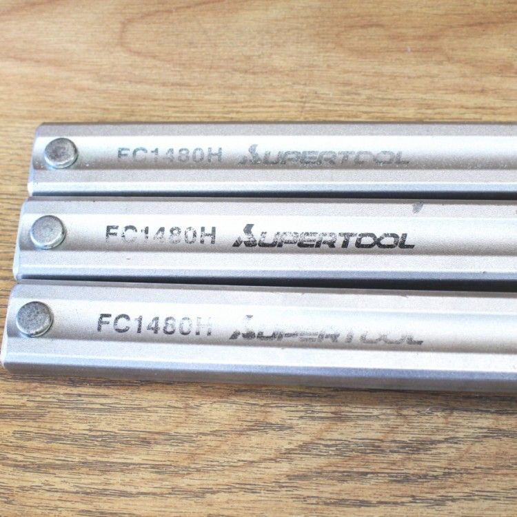 SUPER|スーパーツール FC 1480 H L型クランプ ヘビータイプ 開き800 mm 3本セット