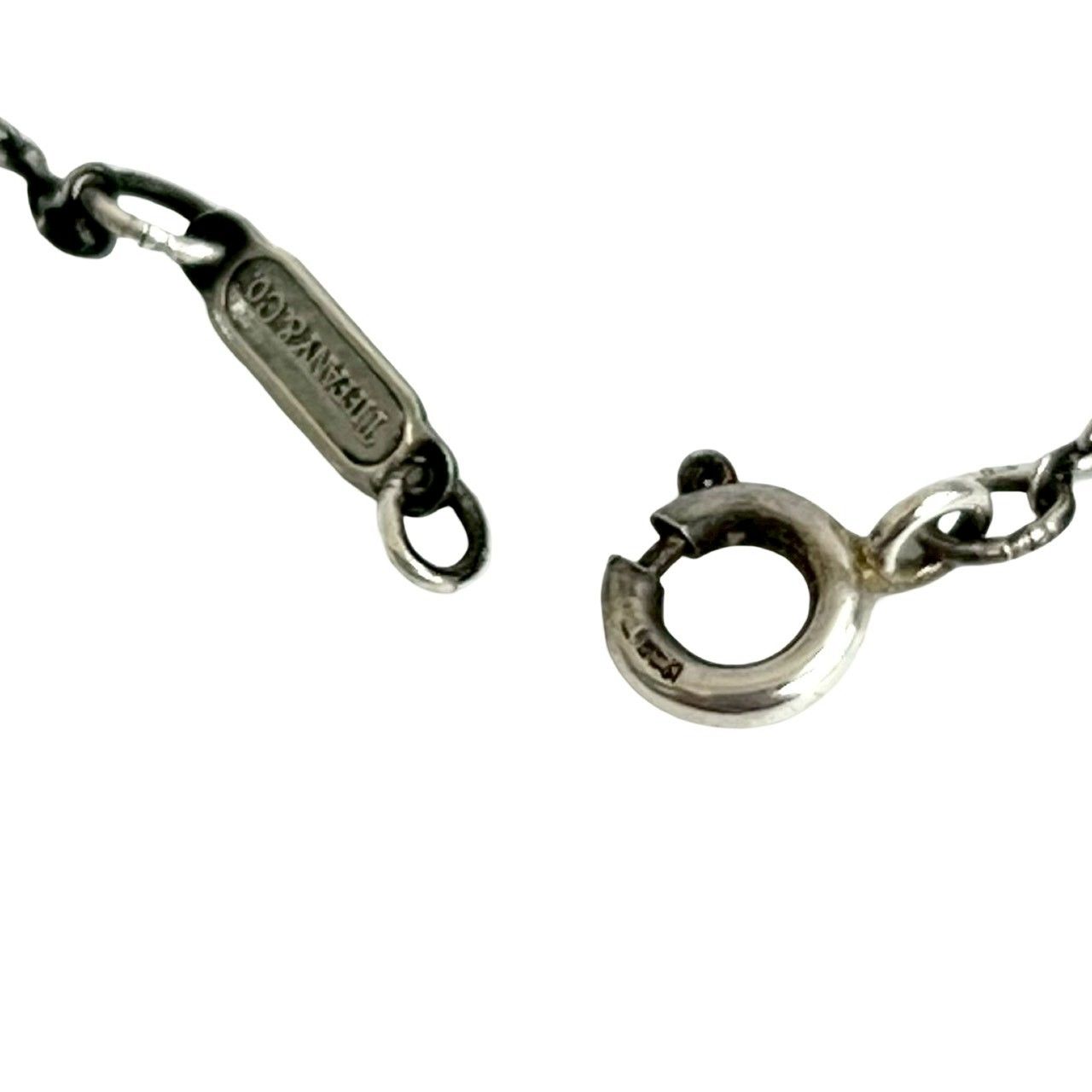 極 美品 箱 袋付き TIFFANY&Co. ティファニー オープンハート トリプル