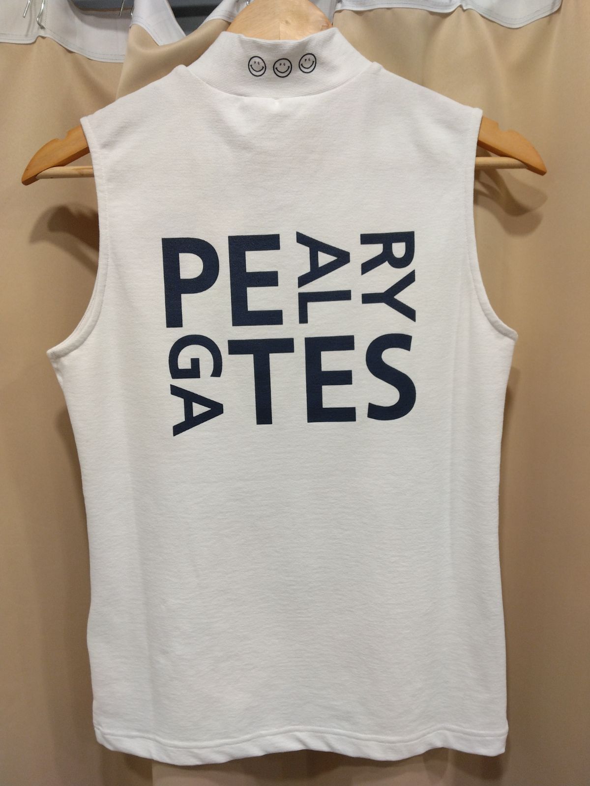 ♥ PEARLY GATES パーリーゲイツ レディース ノースリーブ ハイネックシャツ ストレッチ性 通気性 ゴルフ インナー 055-3267604