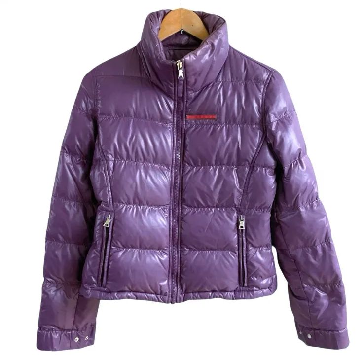 PRADA SPORT プラダスポーツ ダウンジャケット レディース 38 - メルカリ