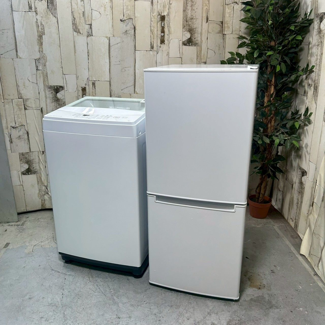 2019年製】 NITORI ニトリ 冷蔵庫 106L 洗濯機 6.0kg 2点セット NTR