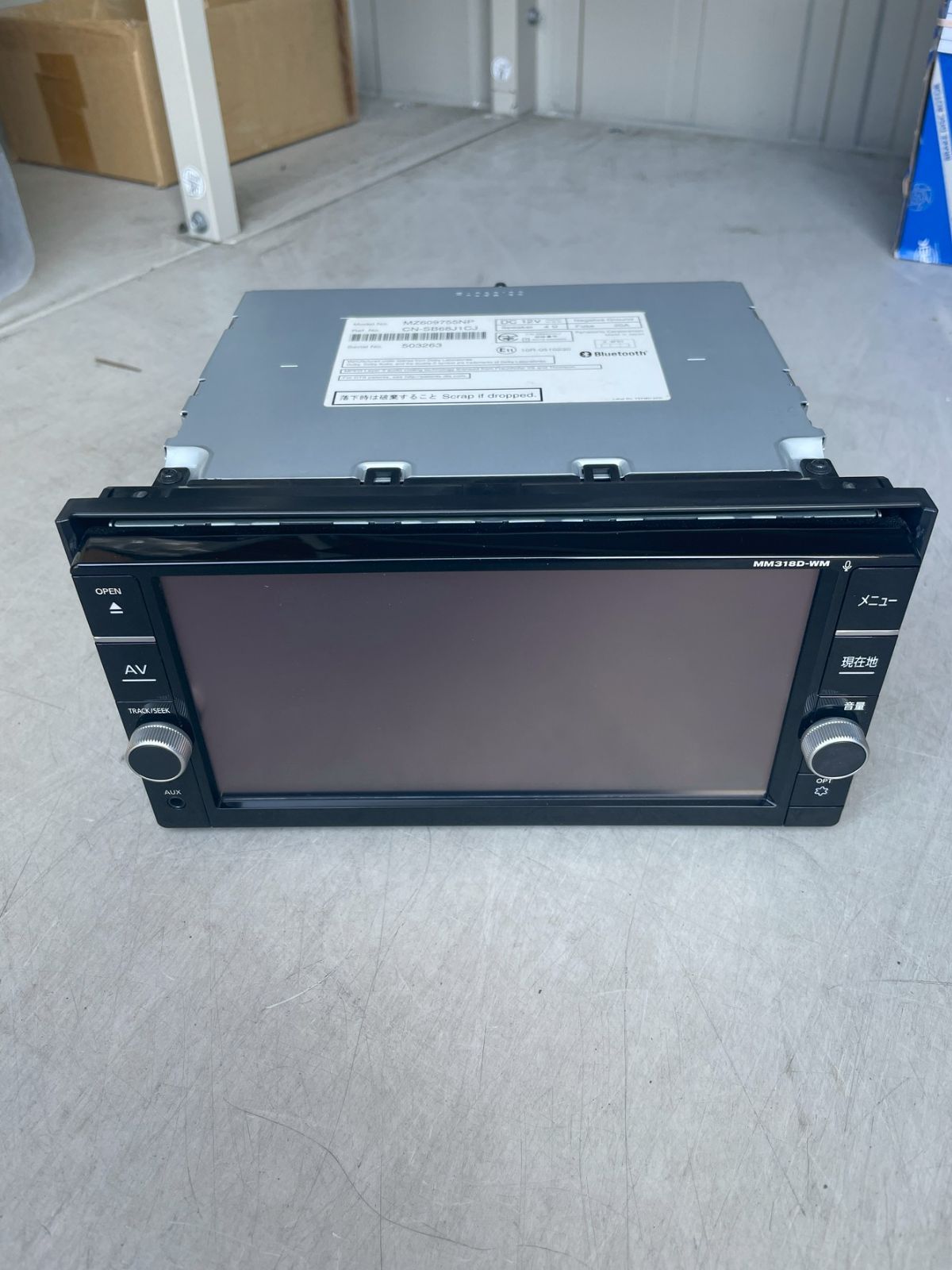 日産純正ナビ MM318D-WM - メルカリ