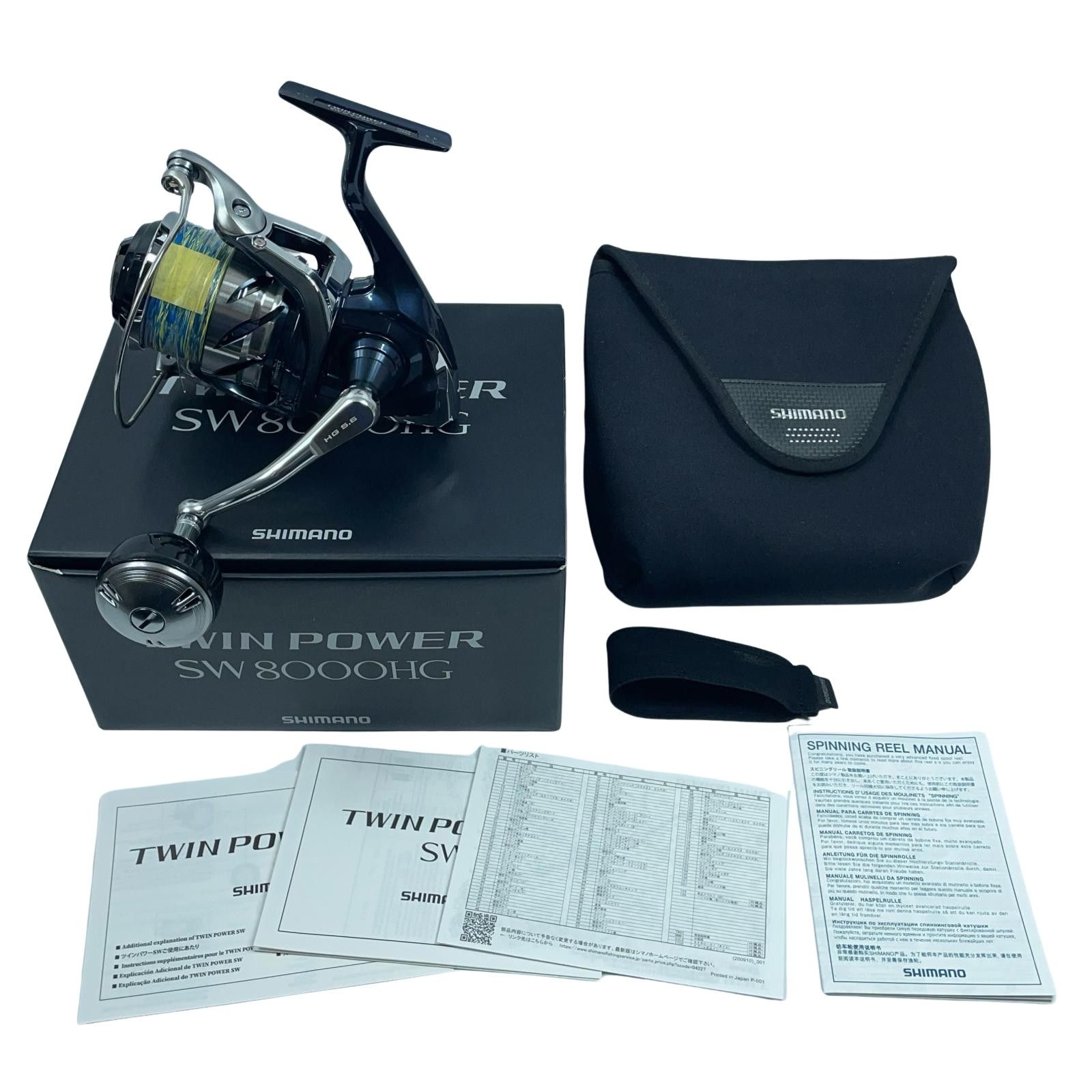 SHIMANO シマノ 21ツインパワーSW 8000 HG 04228
