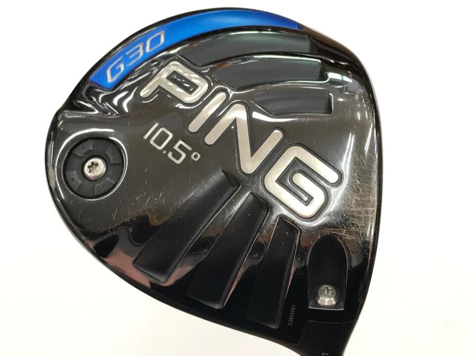 ピン G30 10.5度 ATTAS 6☆ 6 Sフレックス ドライバー 中古【最短即日