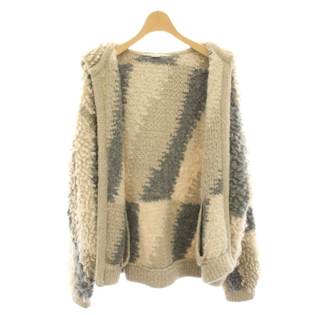 ステラマッカートニー STELLA McCARTNEY フード付きテクスチャード