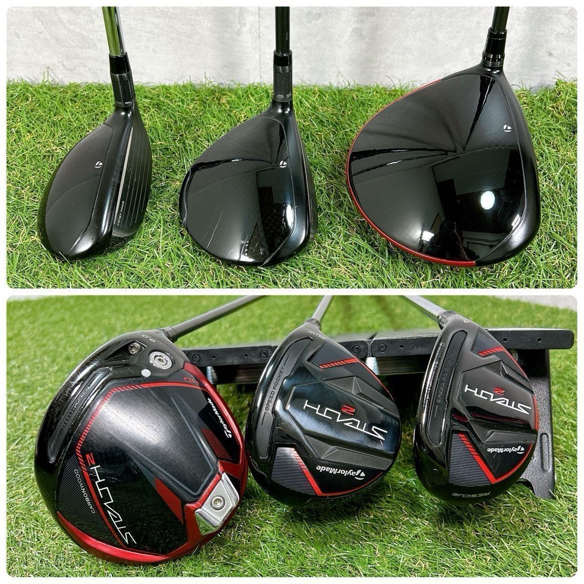 ステルス2 テーラーメイド ゴルフ クラブセット メンズ 12本 初心者 右