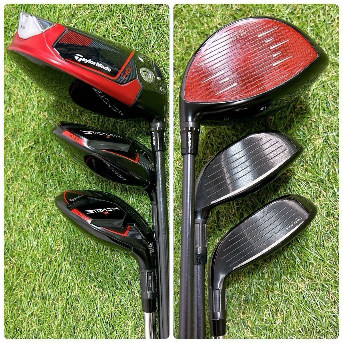 ステルス2 テーラーメイド ゴルフ クラブセット メンズ 12本 初心者 右