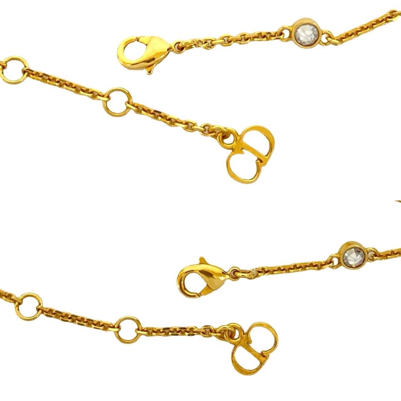 極 美品 箱 袋付き Christian Dior クリスチャンディオール CD ロゴ GP