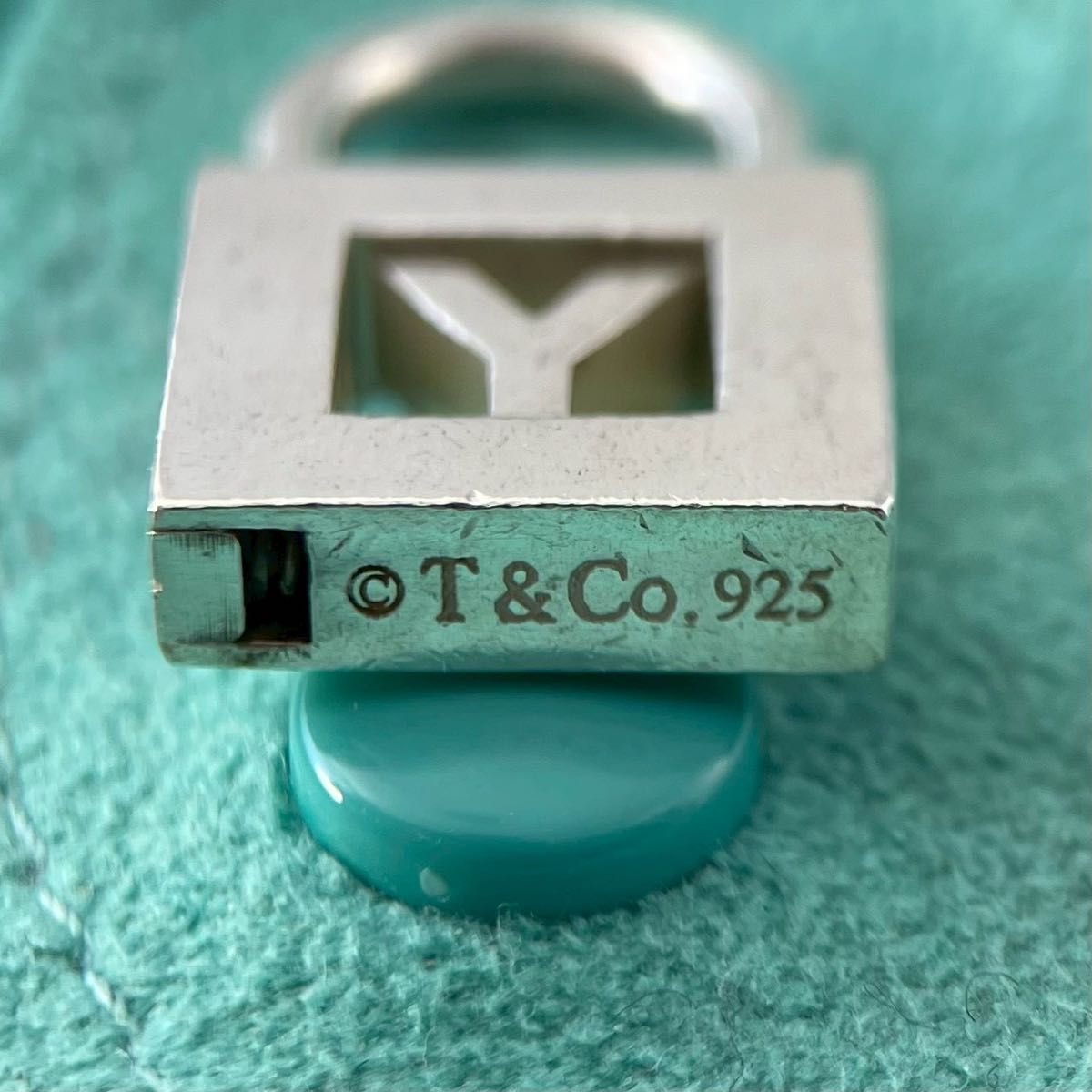 ティファニー カデナ ロック イニシャル Y ペンダント 925 XK2fe