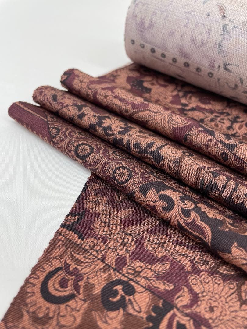  小紋 京友禅 寄せ柄 正絹 反物 FU 093 小紋 着物反物