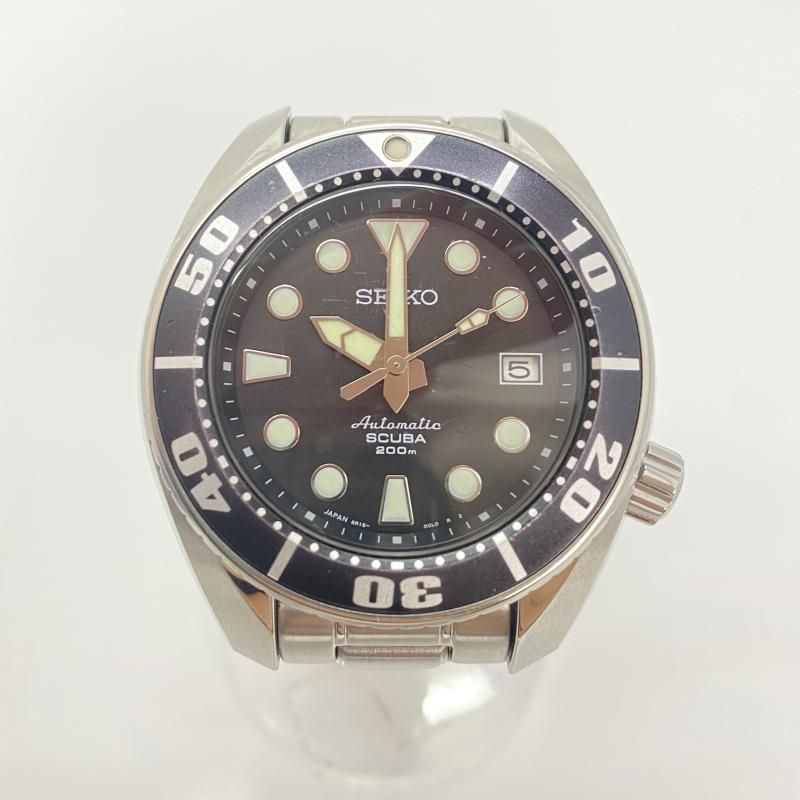 SEIKO プロスペックス ダイバースキューバ 腕時計 6 R 15 00 G 0 銀 自動巻き セイコー 91