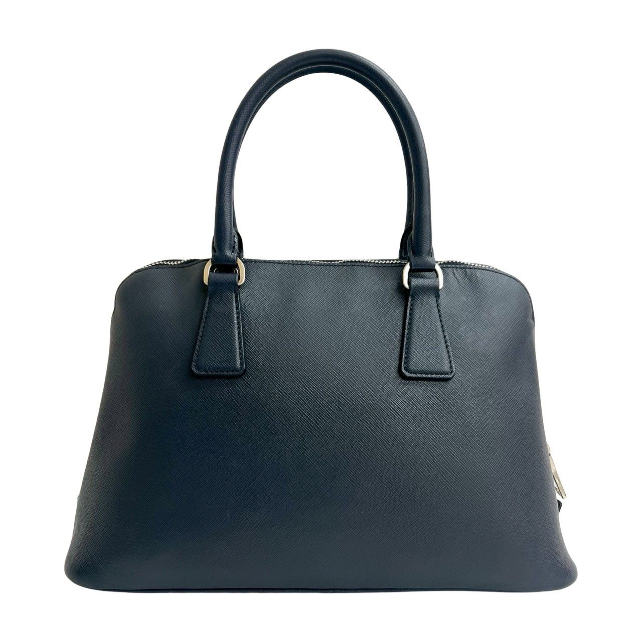 極 美品 袋付き PRADA プラダ 三角ロゴ サフィアーノ レザー 2way