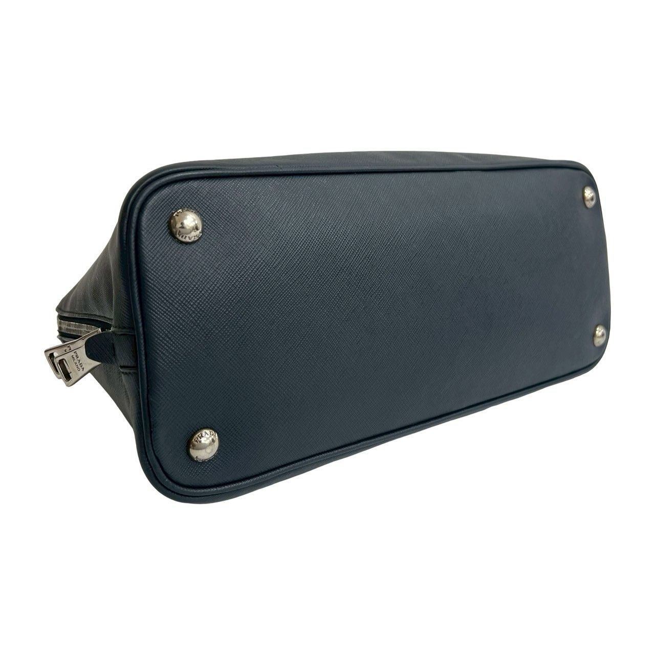 極 美品 袋付き PRADA プラダ 三角ロゴ サフィアーノ レザー 2way