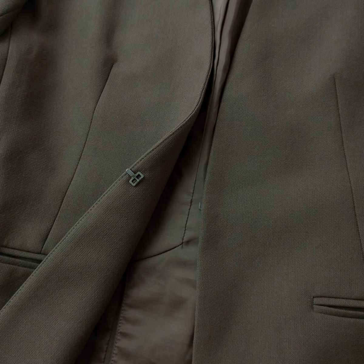 23区 オンワード樫山 ダブルクロスストレッチVカラージャケット ノー