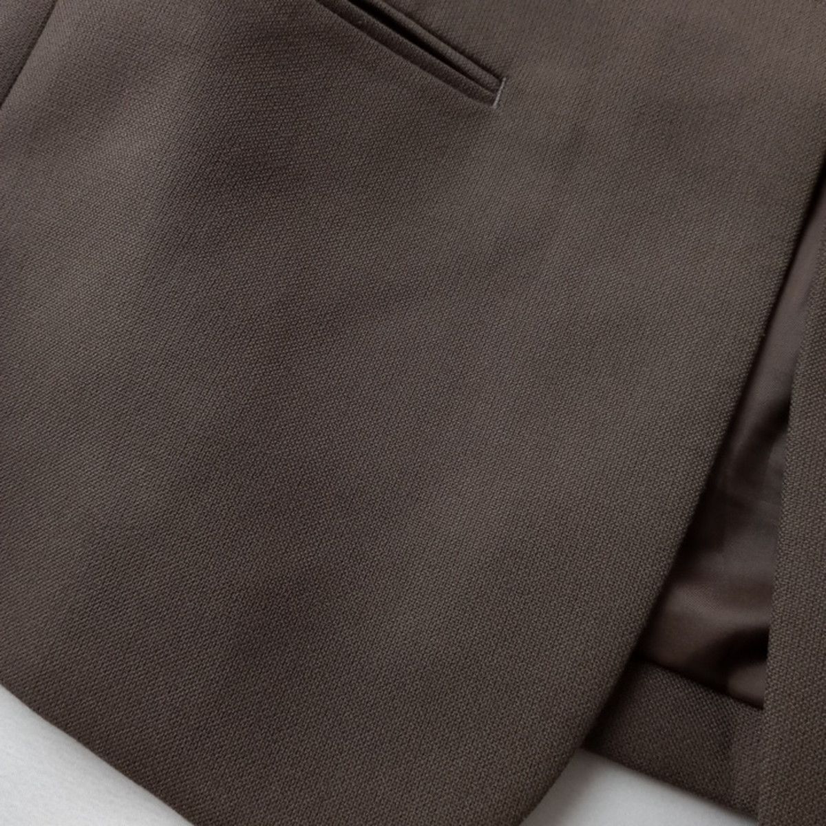 23区 オンワード樫山 ダブルクロスストレッチVカラージャケット ノー