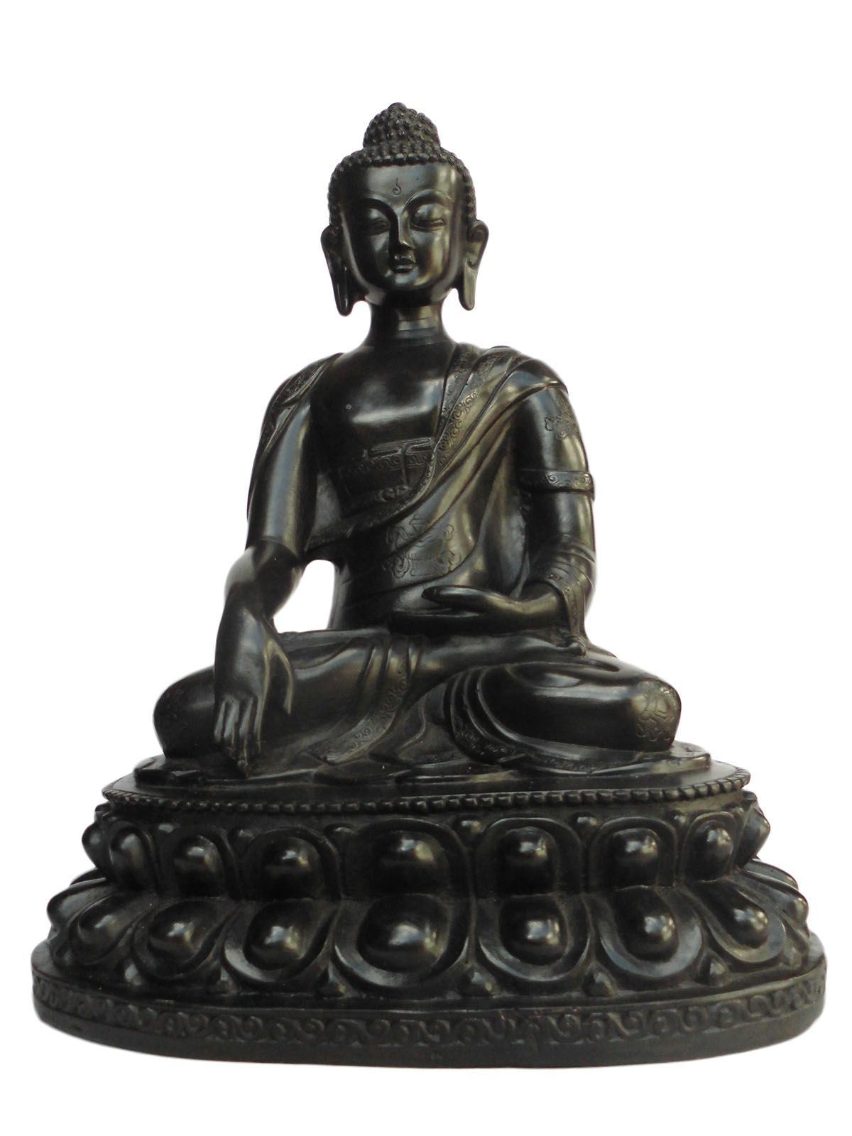 アジアン雑貨 ネパール仏像 特大サイズの釈迦牟尼仏陀尊像25