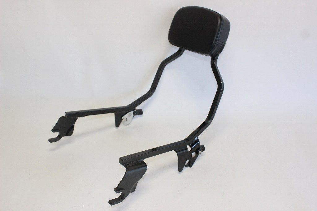 品 harley用 ナイトスター Nightster 975 RH S 2025 デタッチャブル シーシーバー バックレスト 黒