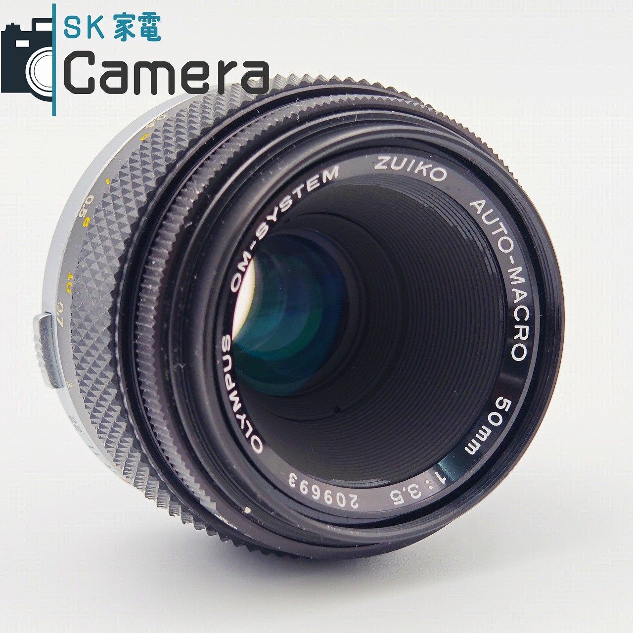 中古】 OLYMPUS ZUIKO AUTO-MACRO 50mm F3.5 オリンパス キャップ