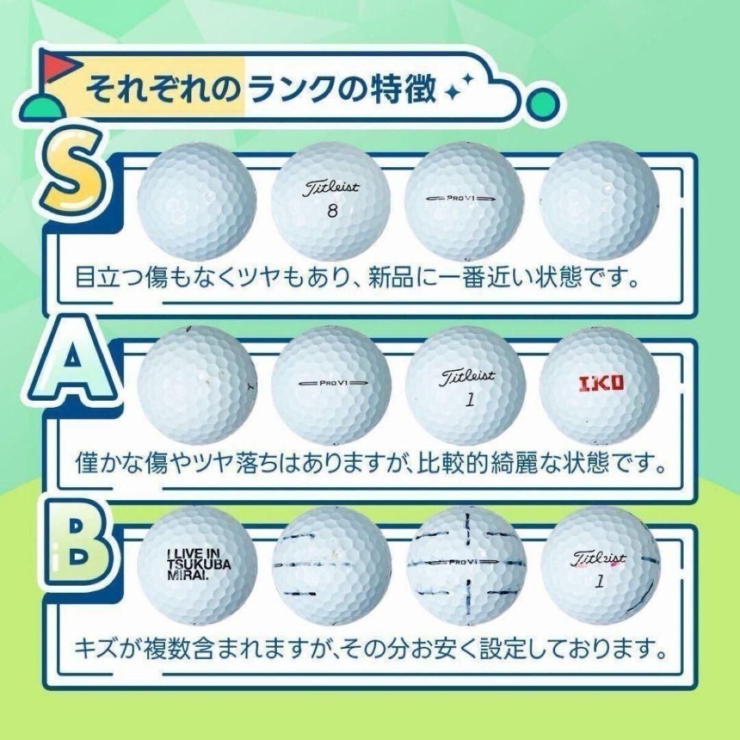 ロストボール タイトリスト pro v1x 20球 Sランク 962 おまけ付 - メルカリ