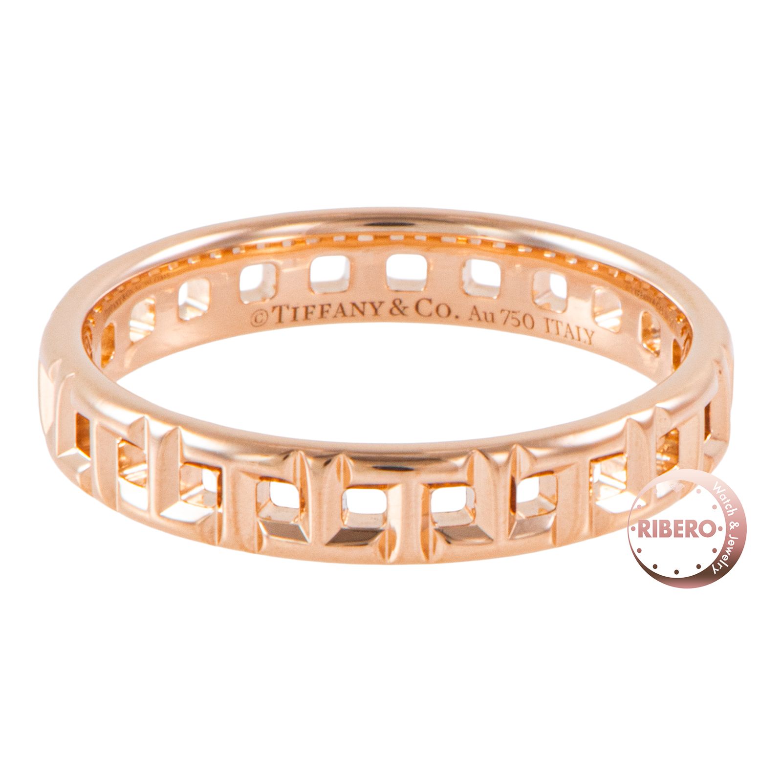 TIFFANY Co ティファニー T トゥルー ナロー リング 指輪 11 5号 ゴールド