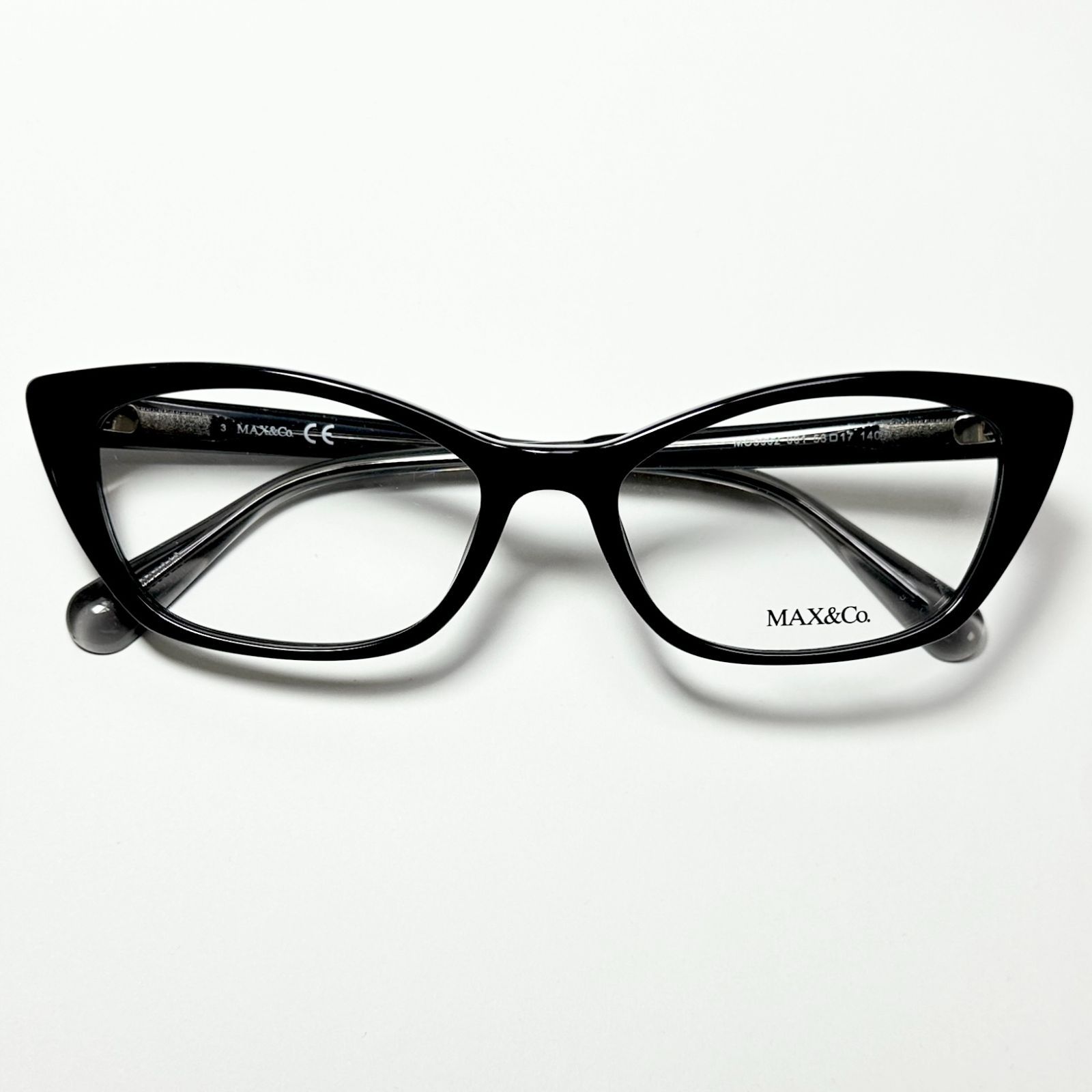 Max Mara メガネ MM5002 / V 001 マックスマーラ Cat型 イタリアブランド 純正ケース・クロス・説明書付