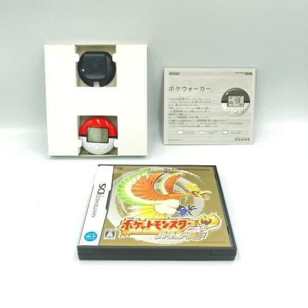 NDS 任天堂 ポケットモンスター ハートゴールド ポケウォーカー同梱 ニンテンドーDS 6