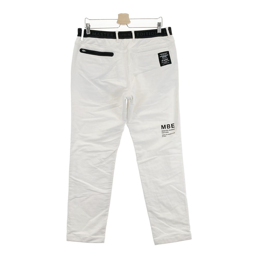 サイズ 6 MASTER BUNNY EDITION マスターバニーエディション ストレッチパンツ ホワイト系 ゴルフウェア メンズ ストスト