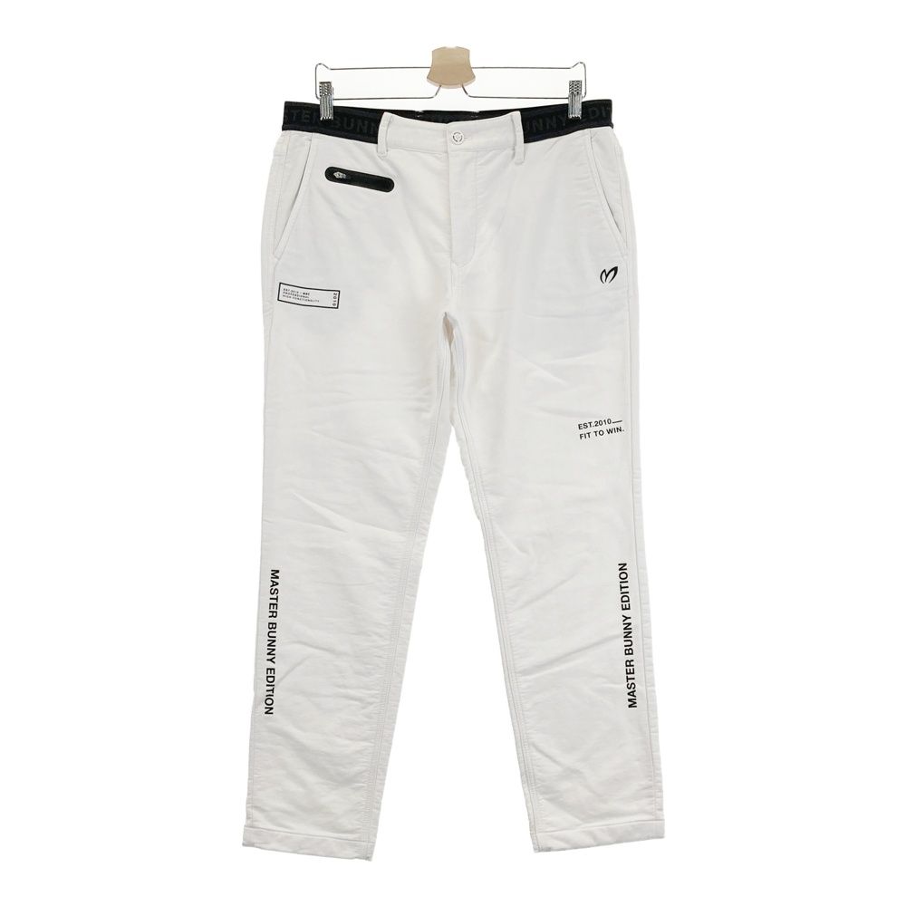 サイズ 6 MASTER BUNNY EDITION マスターバニーエディション ストレッチパンツ ホワイト系 ゴルフウェア メンズ ストスト