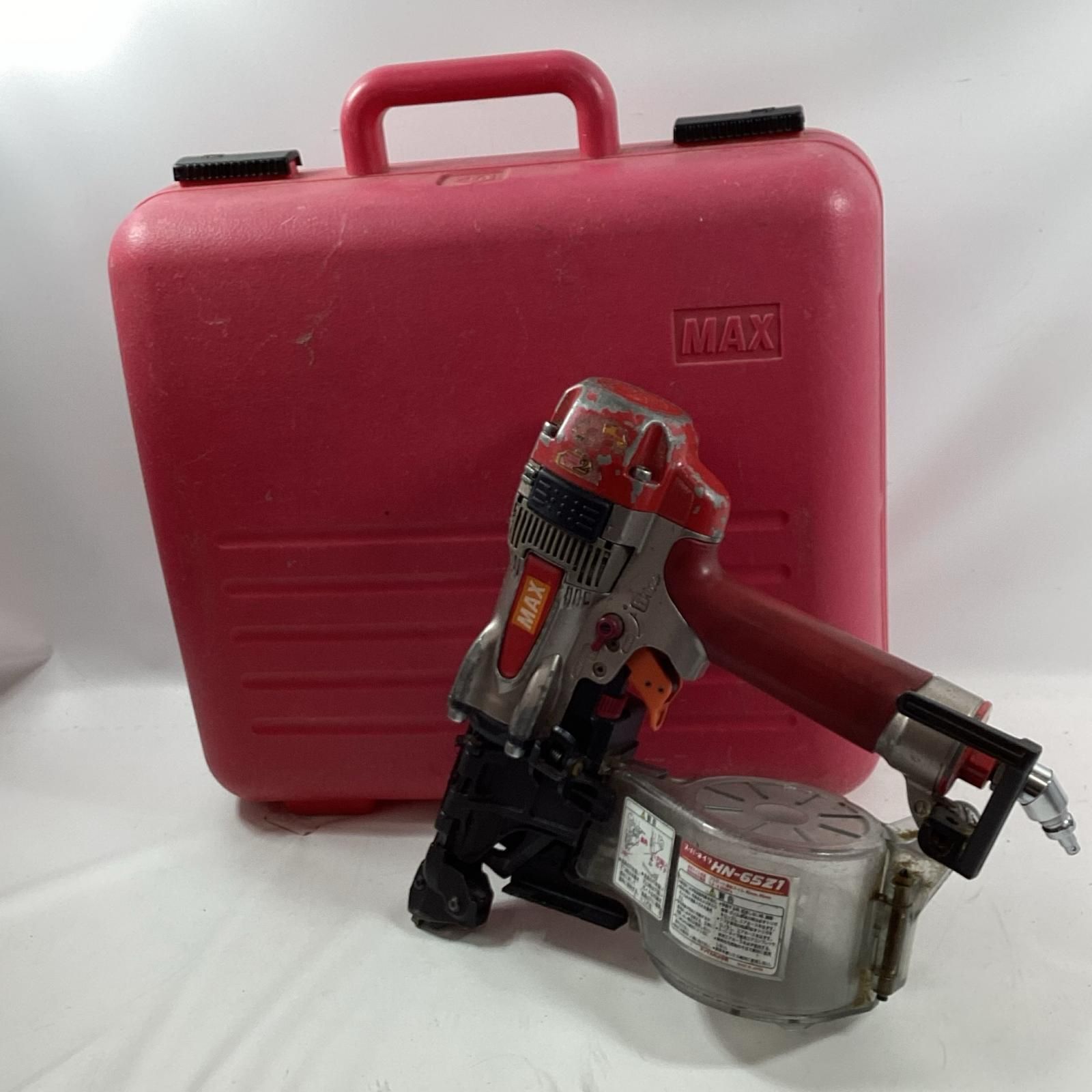 MAX マックス エア釘打ち HN-65 Z 1 レッド 高圧 65 mm