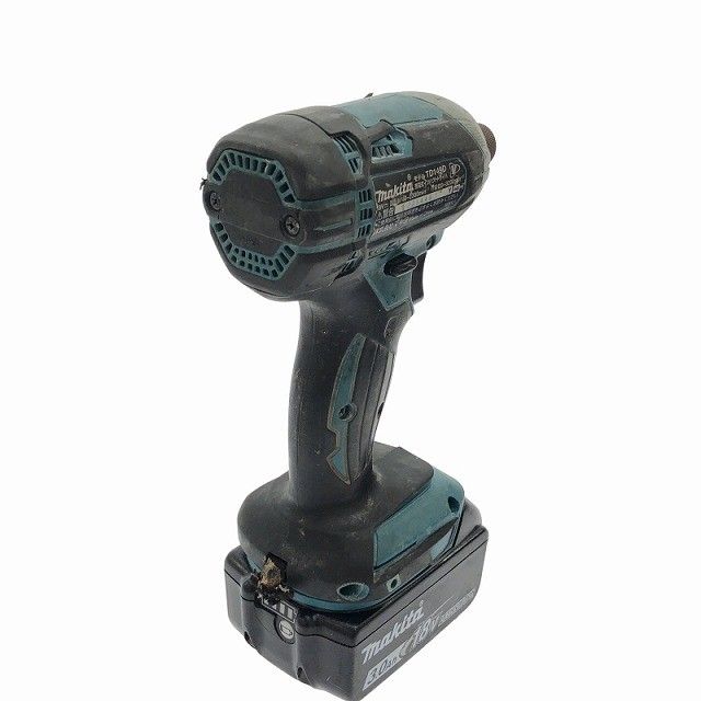  品 makita マキタ 18 V 充電式インパクトドライバー 青 ブルー バッテリー 3.0 Ah 充電器 ケース111928 電動インパクトドライバー ドリル ドライバー レンチ