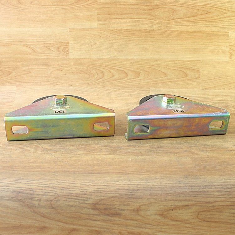  セット MALCON マルコン C-2000 ワク付V型重量車 150 mm 密閉防塵式 ベアリング入り 台車 DIY 工具