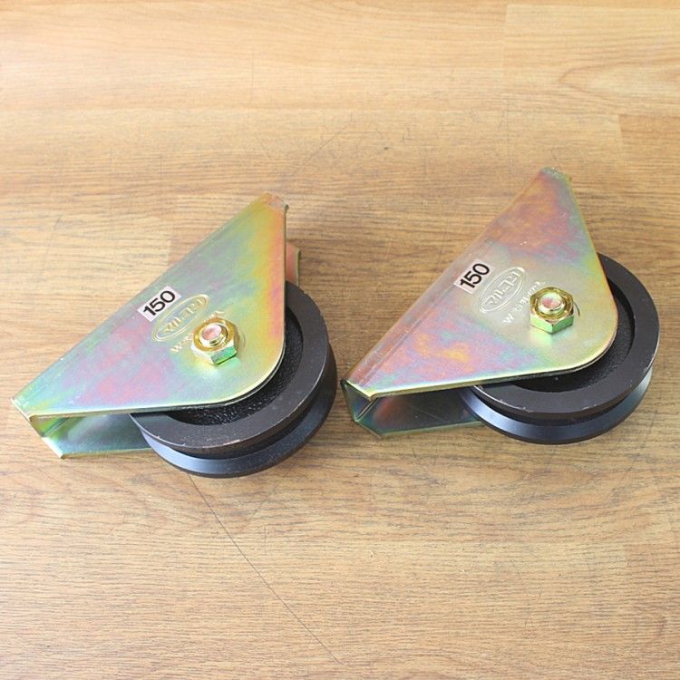 セット MALCON マルコン C-2000 ワク付V型重量車 150 mm 密閉防塵式 ベアリング入り