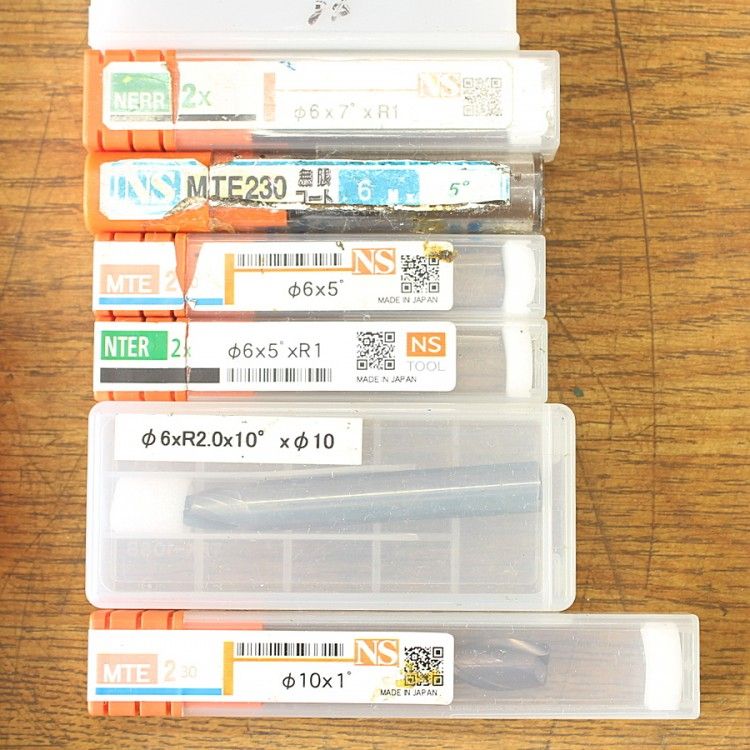 5～φ10 テーパーボールエンドミル