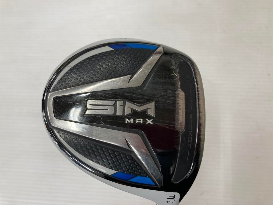 TaylorMade SIM2 MAX フェアウェイウッド 15度 3w テーラーメイドSIM2