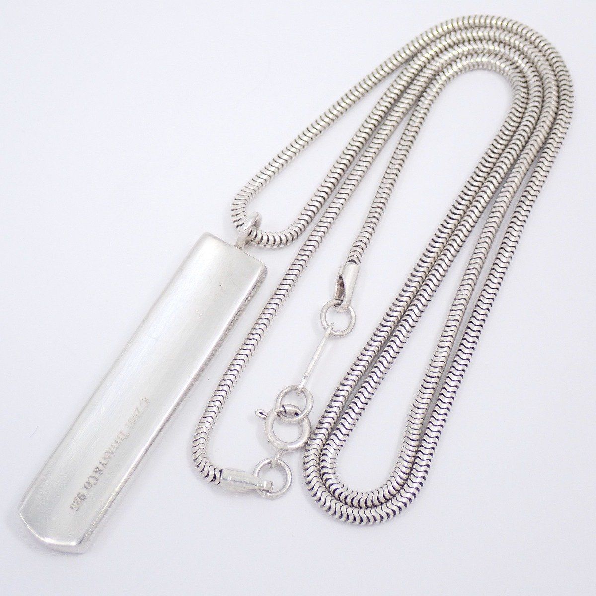 TIFFANY\u0026Co. TIFFANY&Co. ティファニー 1837 バー ネックレス 