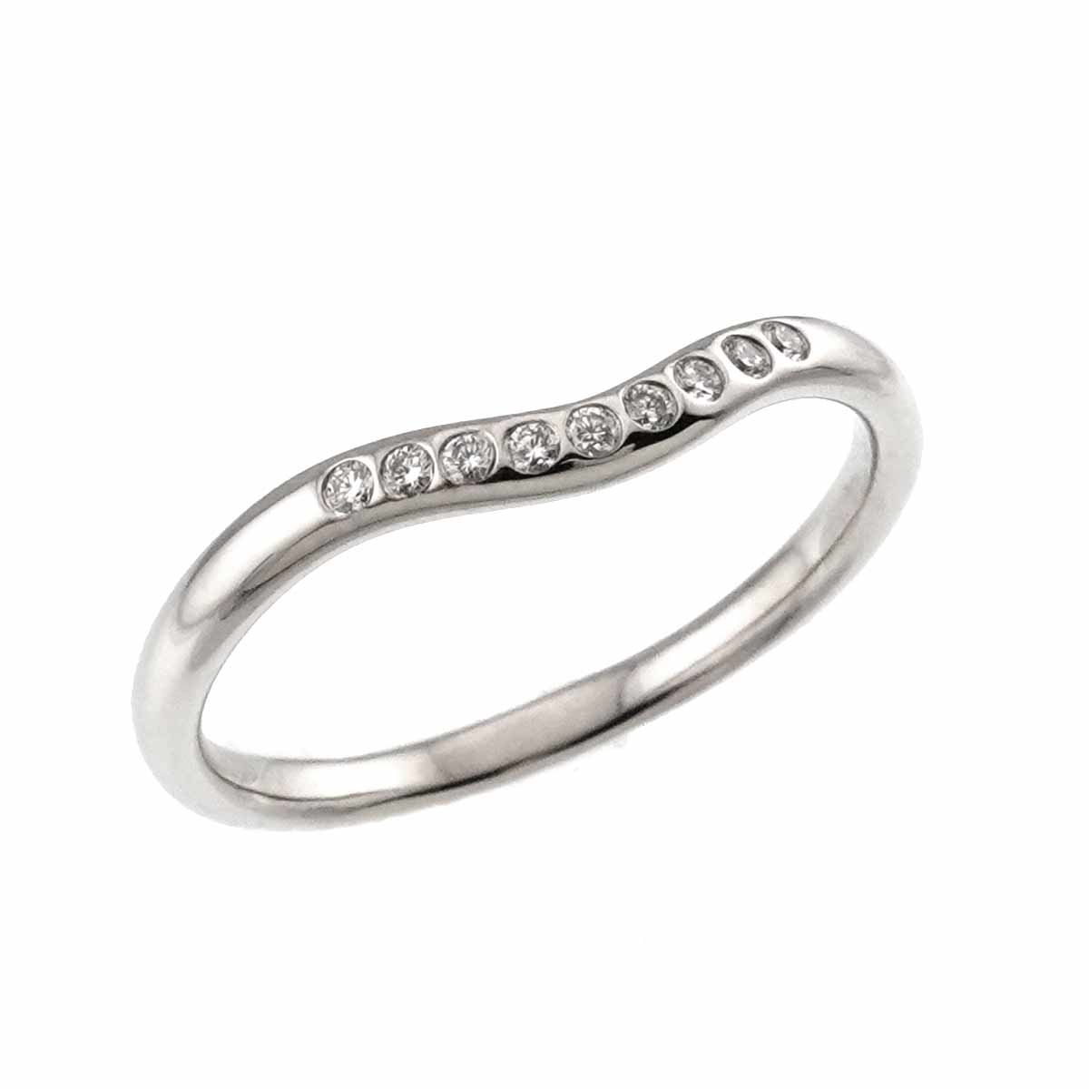 【美品】ティファニー　ペレッティカーブド　3Pダイヤモンド　リング　プラチナ 楽天市場】TIFFANY＆Co. ティファニー エルサペレッティ・カーブド