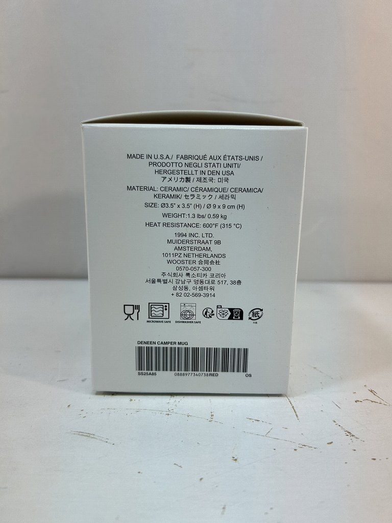  s 25 t 0982 m Supreme Deneen Camper Mug シュプリーム ディニーン キャンパー マグ マグカップ コップ アウトドア食器