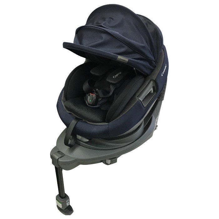 Combi コンビ ホワイトレーベル THE S ISOFIX エッグショック ロッタ チャイルドシート R 129適合 360°回転 ウォッシャブル オリゴーリオネイビー ZC 690 T 1