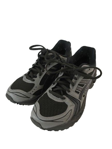 アシックス asics アトモス × アンダーマイカー ゲルカヤノ14 スニーカー ローカット グレー サイズ24.5㎝ QQQ