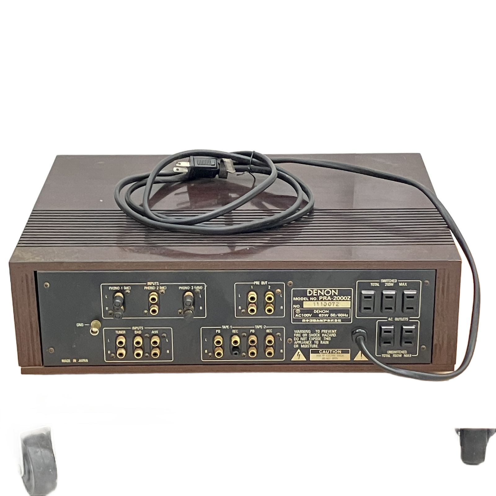 DENON PRA-2000Z コントロールアンプ デノン 音響機材 オーディオ機器