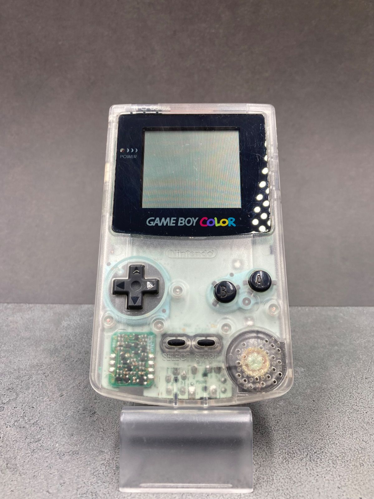 ゲームボーイカラー  スケルトン Nintendo ゲームボーイカラー 本体 スケルトン 動作品 1211-404 - メルカリ