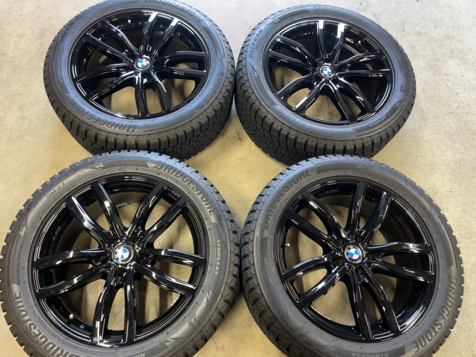 BMW X 3 G 01 4 02 ブリジストン ブリザックV バリ山 19インチ 4本セット