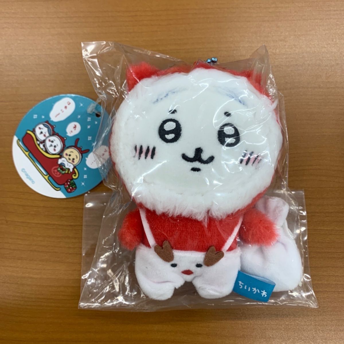 ちいかわ クリスマスだよ！ぷちミニマスコット ハチワレ - クリスマス 