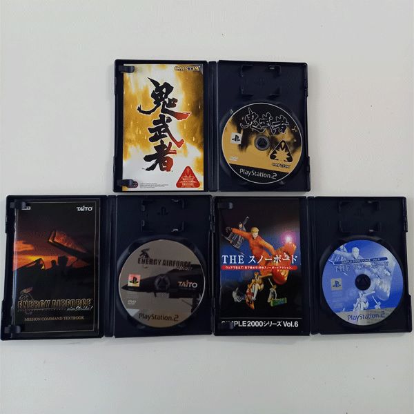 PS2 格闘ゲーム プレステ2 ソフト まとめ売り 7点セット ＃m00059