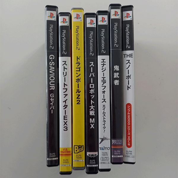 PS2 格闘ゲーム プレステ2 ソフト まとめ売り 7点セット ＃m00059