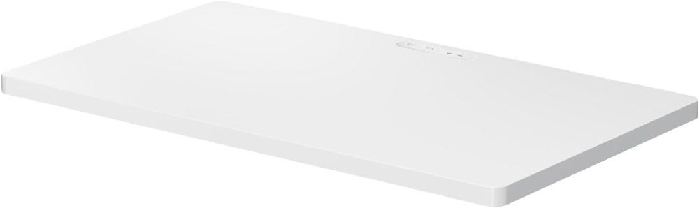 山善 電動昇降デスク用 天板のみ 電源タップ付き ホワイト WH