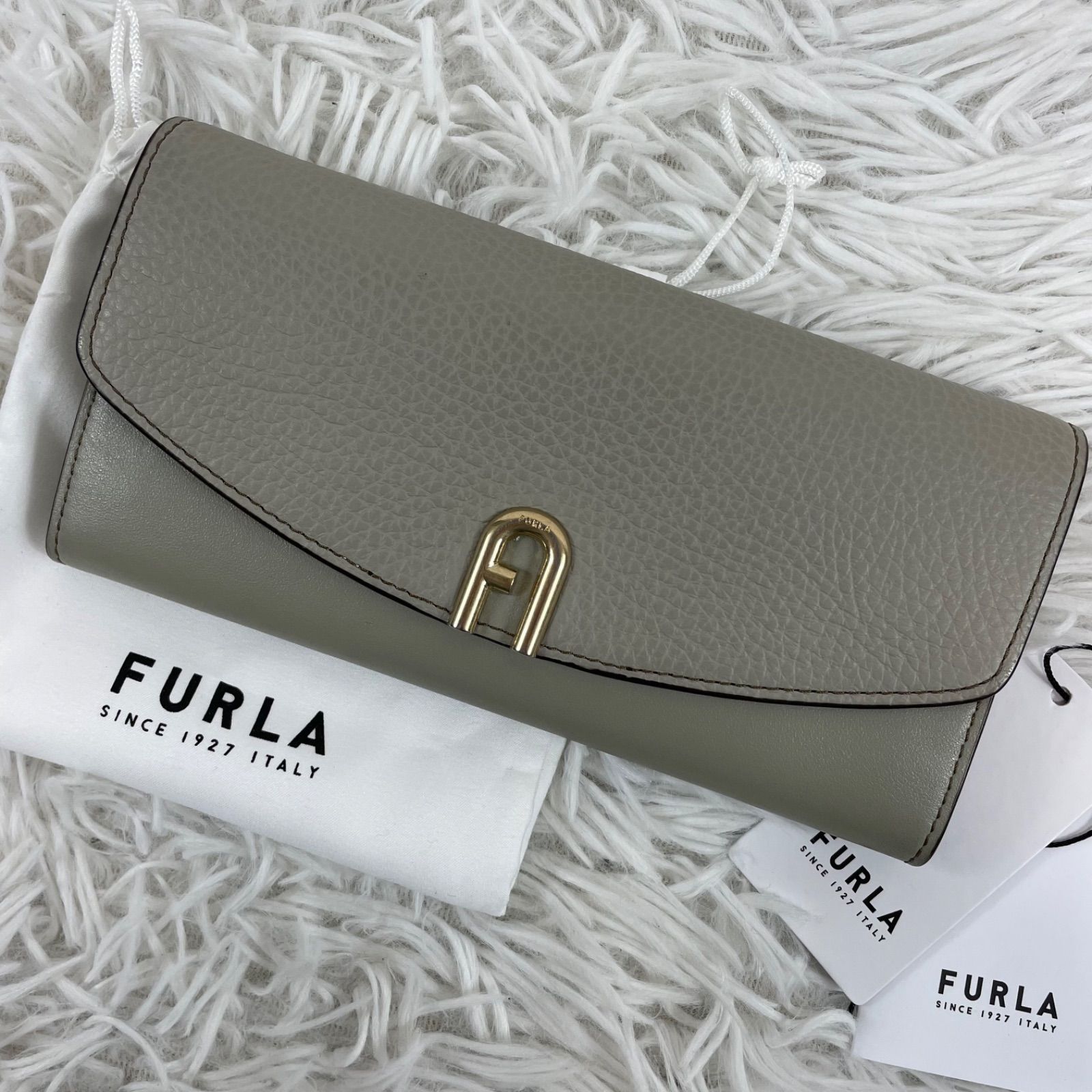 FURLA フルラ 長財布 ウォレット プリムラ 長財布 フラップ アーチロゴ
