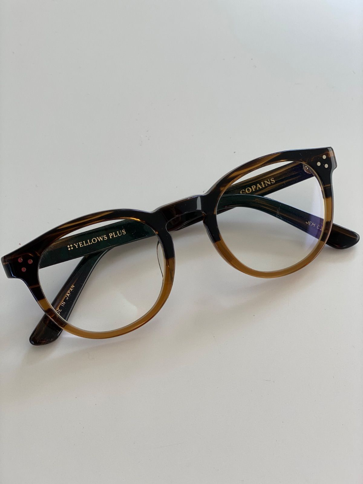 Veritecoeur COPAINS YELLOWS PLUS JEM メガネ COZ 002