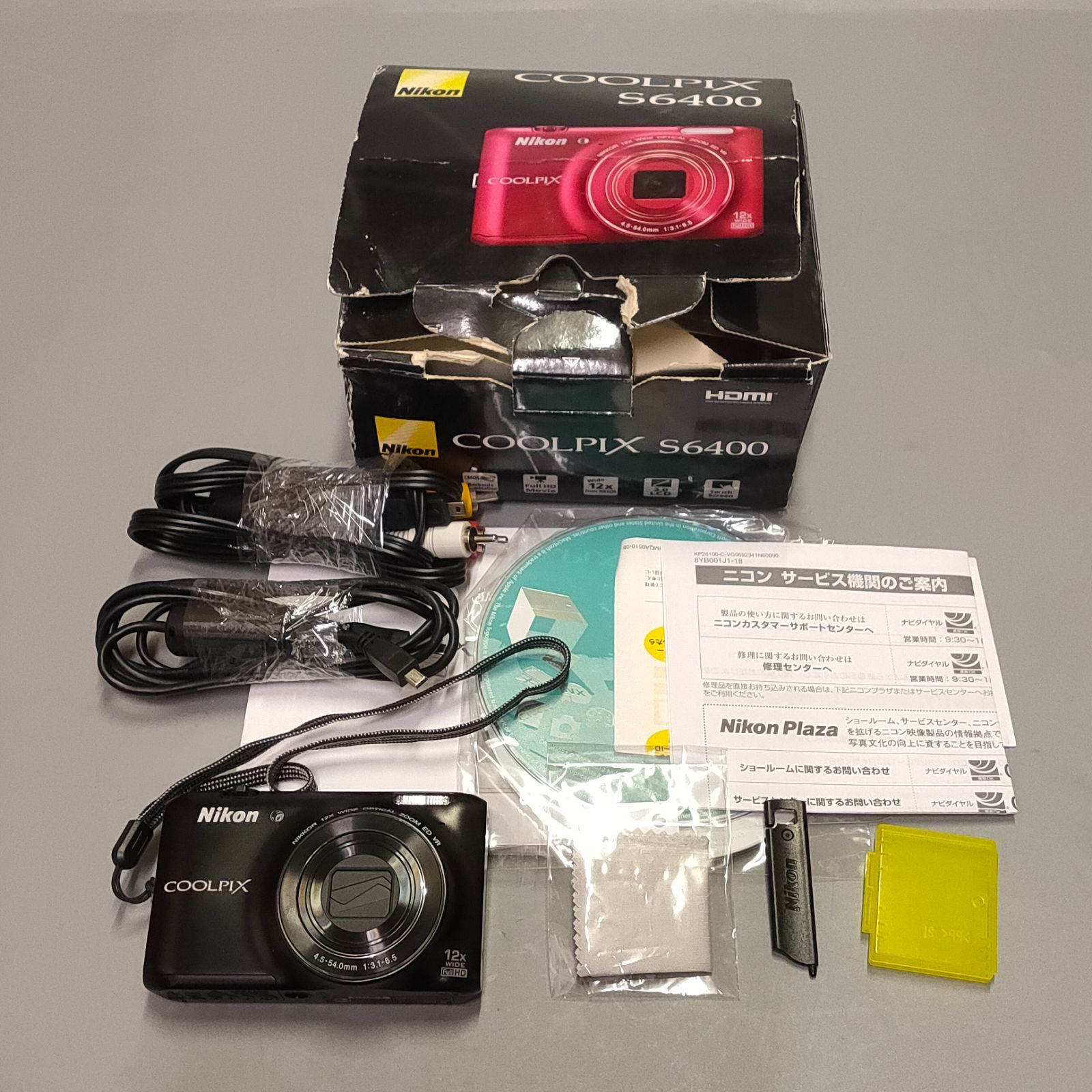M1001☆動作確認済み☆◇Nikon COOLPIX S6400 付属品有◇ - メルカリ